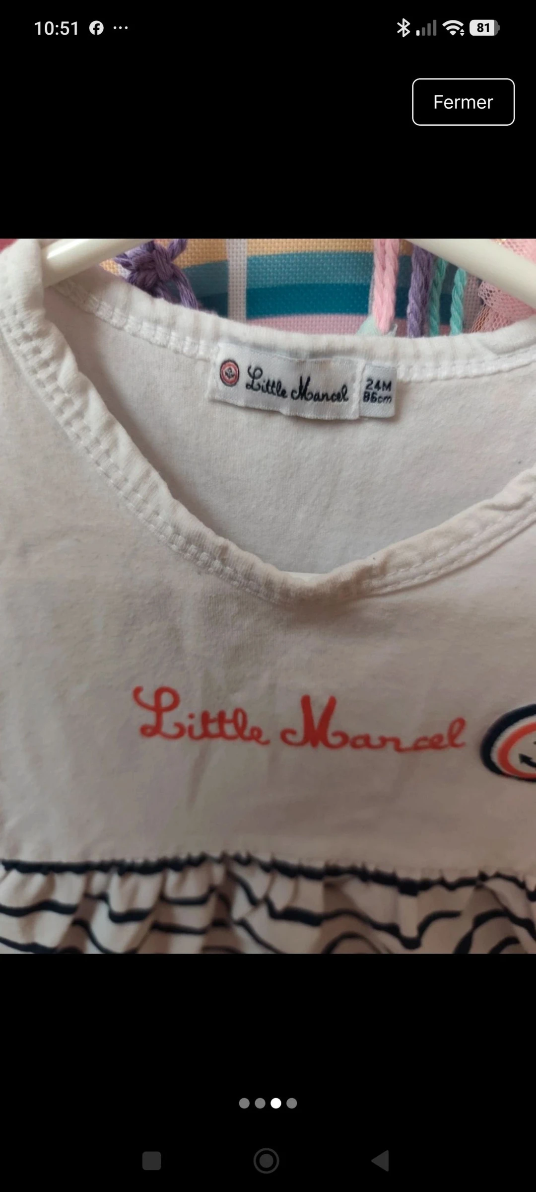 Little Marcel jurk 24 maanden – photo 3
